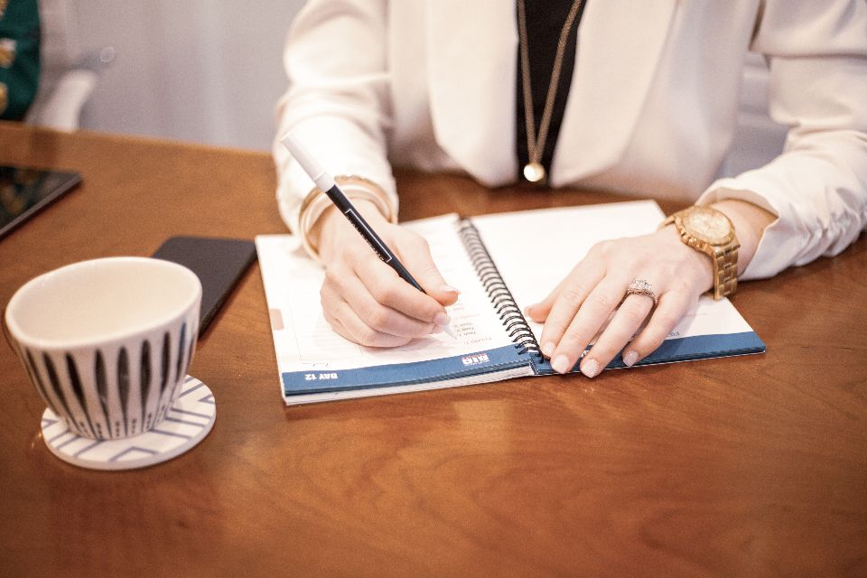 Handwriting an authorization letter to collect rent in the Philippines