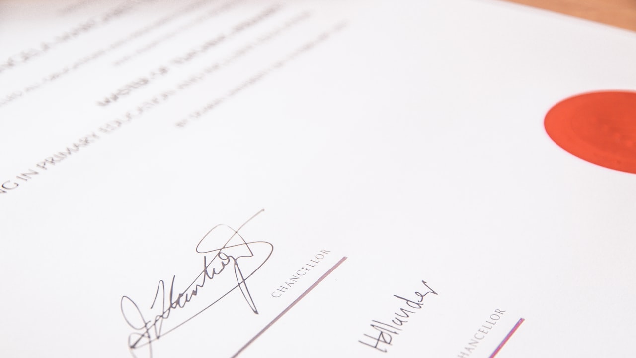 OFW signing a Special Power of Attorney for a rental property